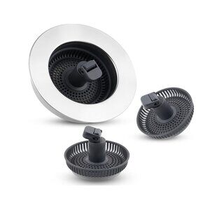 Hygie Rinse 3-in-1 Kitchen Sink Strainer Stopper Universal Pop Up Sink Drainer